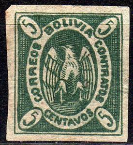 Stamp, Andean Condor (Vultur gryphus), Bolivia,  