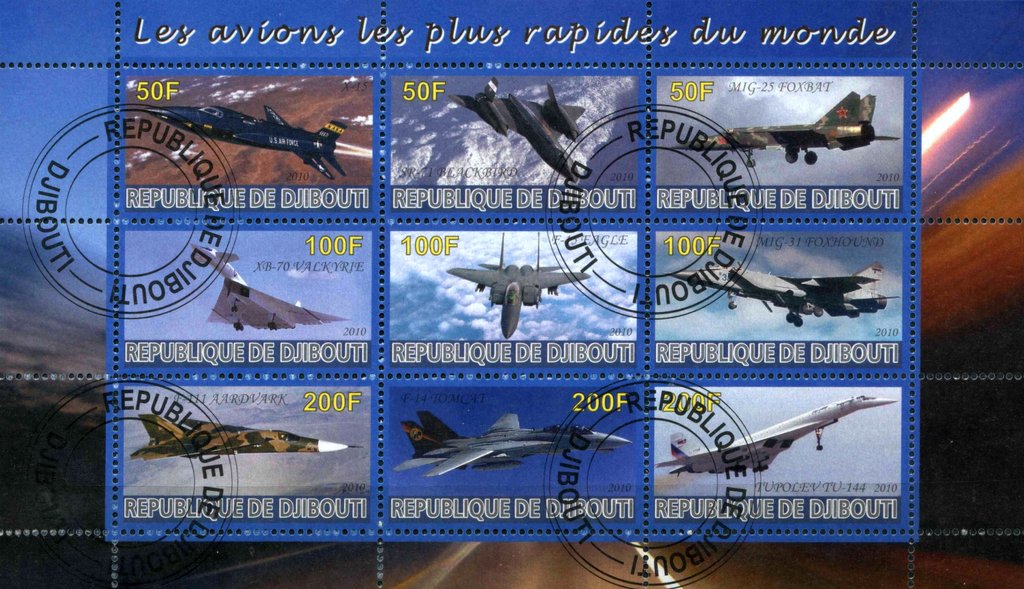 Les avions les plus rapides du monde