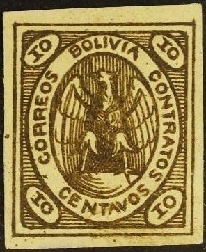 Stamp, Andean Condor (Vultur gryphus), Bolivia,  