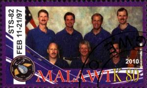 Stamp, Sts-82, Cinderellas,  , Astronauts