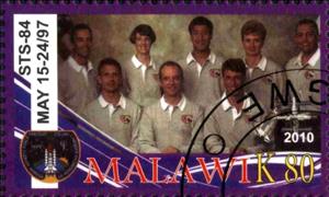 Stamp, Sts-84, Cinderellas,  , Astronauts