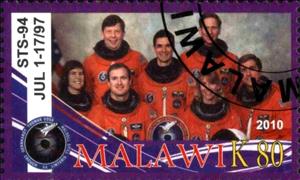 Stamp, Sts-94, Cinderellas,  , Astronauts