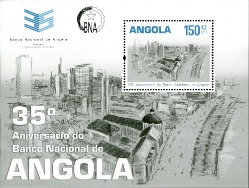 35th anniv. of the Angolan National Bank