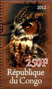 Stamp, Owl, Cinderellas,  , Birds, Owls