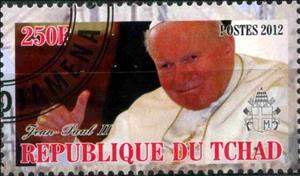 Stamp, John Paul II, Cinderellas,  , People