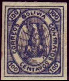 Stamp, Andean Condor (Vultur gryphus), Bolivia,  