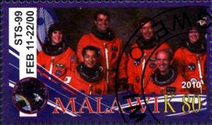 Stamp, Sts-99, Cinderellas,  , Astronauts