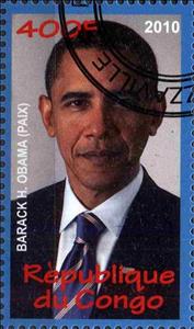 Stamp, Barack Obama, Cinderellas,  , People