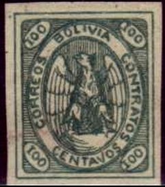 Stamp, Andean Condor (Vultur gryphus), Bolivia,  