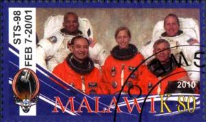 Stamp, Sts-98, Cinderellas,  , Astronauts