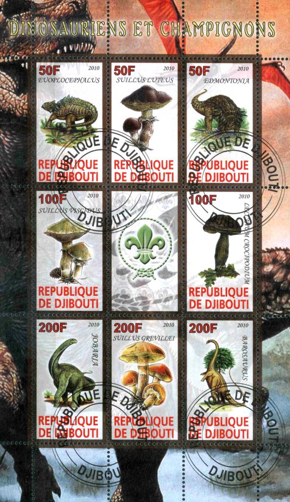 Dinosauriens et Champignons