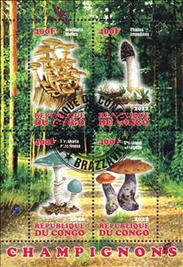 Mini Sheet, Champignons, Cinderellas,  , Mushrooms