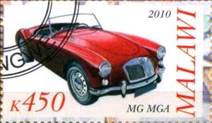 Stamp, Mg Mga, Cinderellas,  , Cars