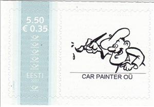 Stamp, Car Painter OÜ, Cinderellas,  