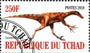Stamp, Saurornitholdes, Cinderellas,  , Dinosaurs