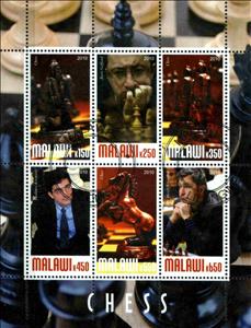 Mini Sheet, Chess, Cinderellas,  , Chess, People, Sport