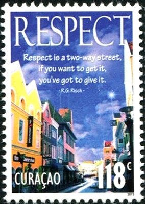 Stamp, Respect, Curaçao,  