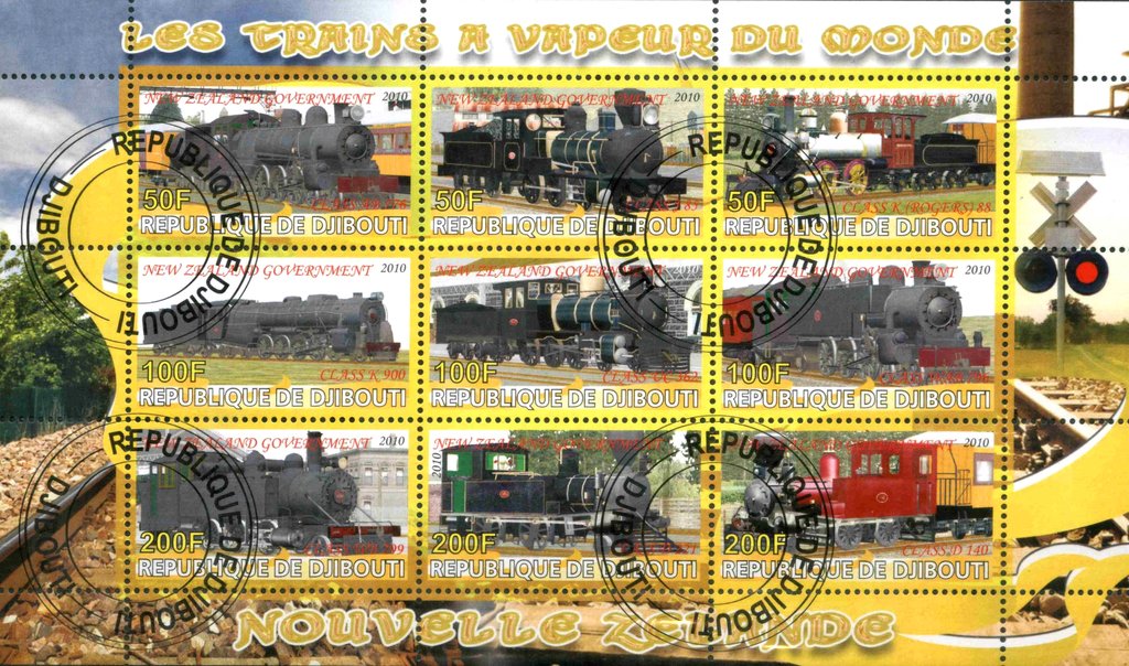 Les Trains a vapeur du Monde - Nouvelle Zelande