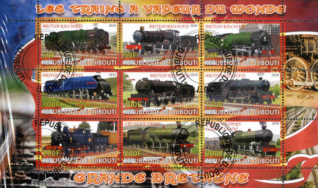 Les Trains a vapeur du Monde - Grande Bretagne