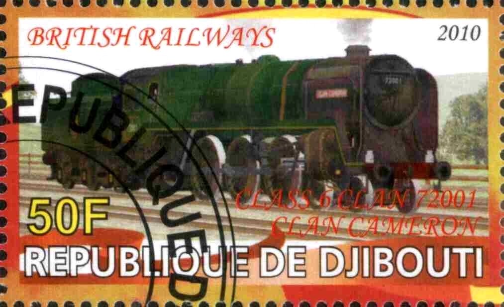 British Railways Class 6 Clan 72001 Cameron