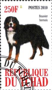 Stamp, Bouvier bernois, Cinderellas,  , Dogs