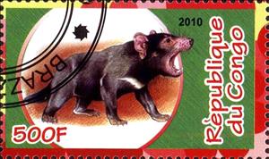 Stamp, Fauna, Cinderellas,  