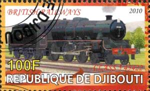 Stamp, British Railways Class 5 45422, Cinderellas,  , Locomotives, Railways, Steam Traction