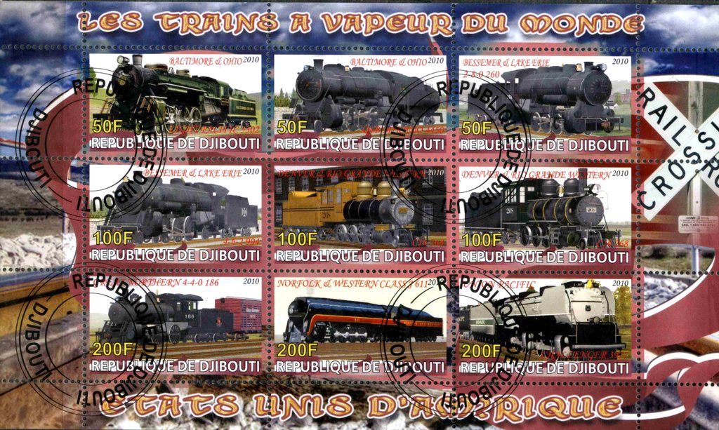 Les Trains a vapeur du Monde - etats Unis D'Amerique