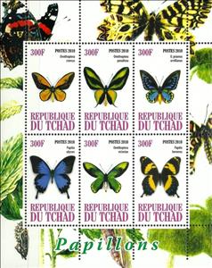 Mini Sheet, Butterflies, Cinderellas,  , Butterflies