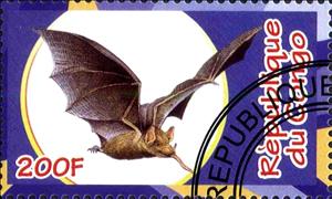 Stamp, Fauna, Cinderellas,  , Bats