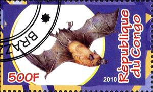 Stamp, Fauna, Cinderellas,  , Bats