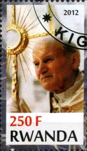 Stamp, Pape Jean-Paul II, Cinderellas,  , People, Popes