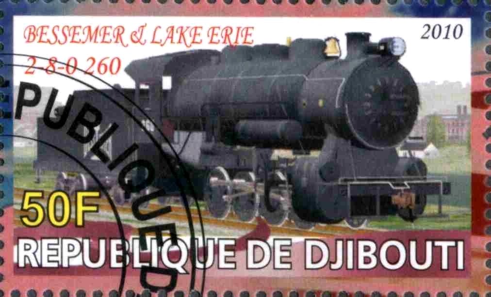 Bessemer Lake Erie 2-8-0 260