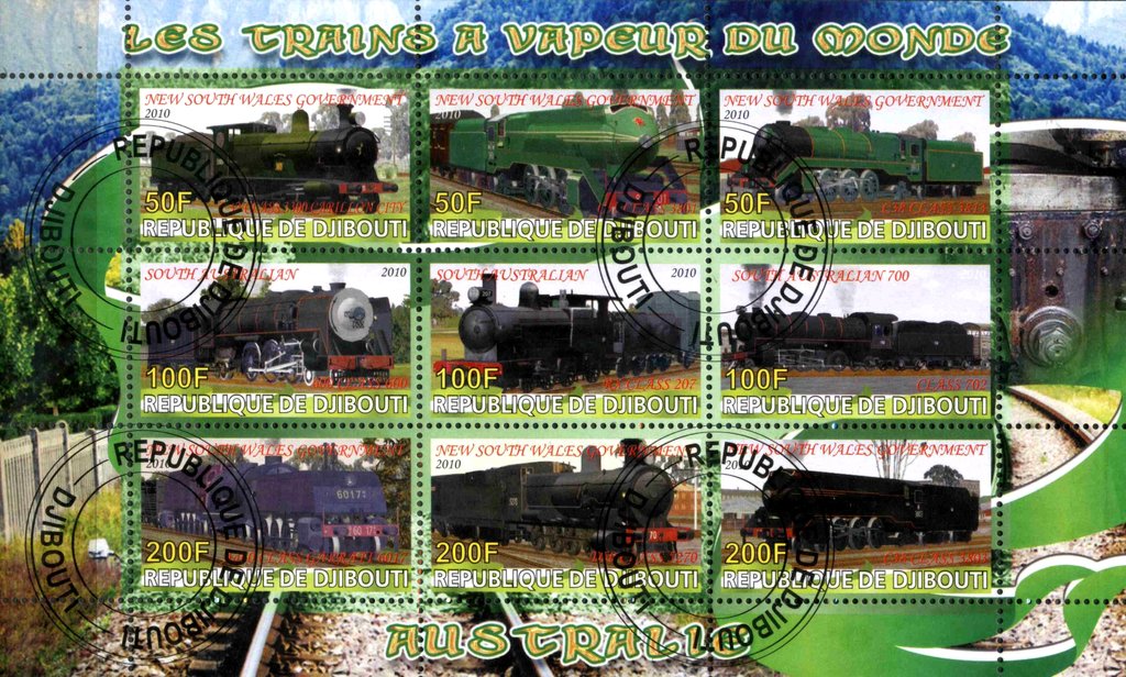 Les Trains a vapeur du Monde - Australie