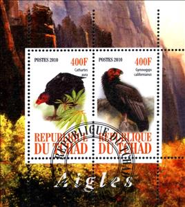 Mini Sheet, Aigles, Cinderellas,  , Animals (Fauna), Birds