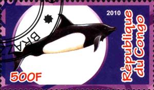 Stamp, Whale, Cinderellas,  , Whales