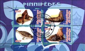 Mini Sheet, Pinnipedes, Cinderellas,  
