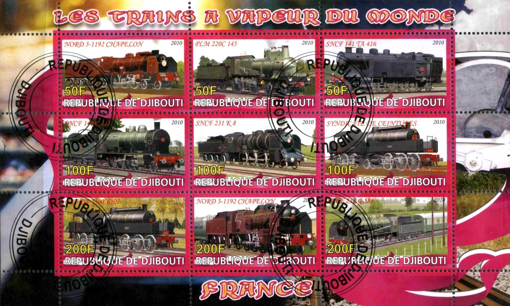 Les Trains a vapeur du Monde - France