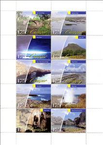 Mini Sheet, Tourist Attractions of Curaçao, Curaçao,  