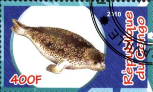 Stamp, Marine mammals, Cinderellas,  