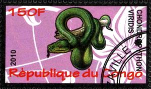 Stamp, Chondropython viridis, Cinderellas,  
