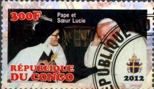 Stamp, Pope John Paul II, Cinderellas,  , People