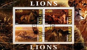 Mini Sheet, Lions, Cinderellas,  