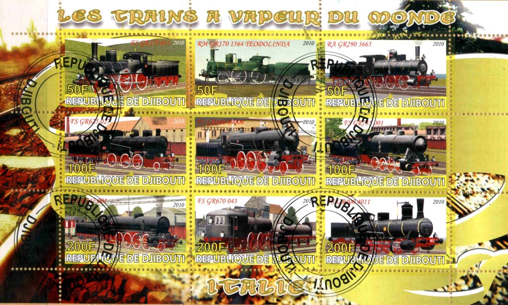 Les Trains a vapeur du Monde - Italie