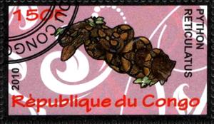 Stamp, Python reticulatus, Cinderellas,  