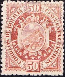 Stamp, Arm, Bolivia,  