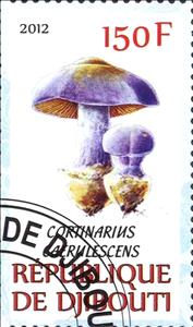 Stamp, Cortinarius, Cinderellas,  , Mushrooms