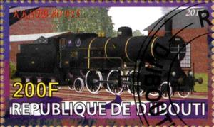 Stamp, Kkstb 80 915, Cinderellas,  , Locomotives, Railways, Steam Traction