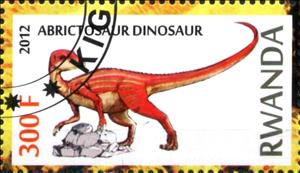 Stamp, Abrictosaur Dinosaur, Cinderellas,  , Dinosaurs