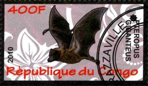 Stamp, Pteropus giganteus, Cinderellas,  